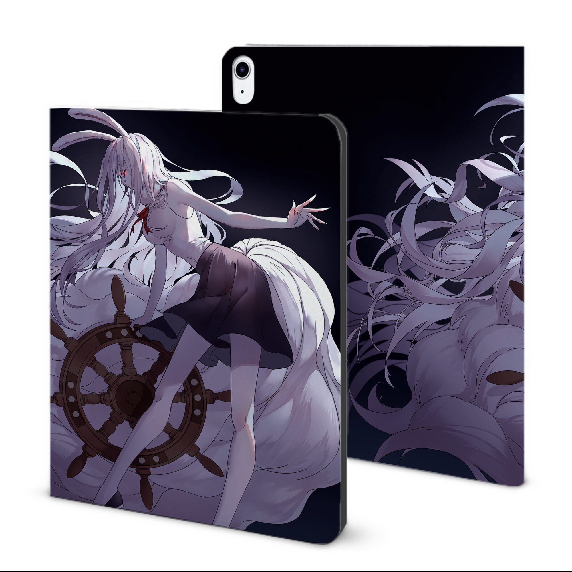 ワンピース ONE PIECE IPad ケース ブック型 PUレザー TPU 耐衝撃 軽量 薄型 ペン収納なし 全面保護 IPad 各モデル対応